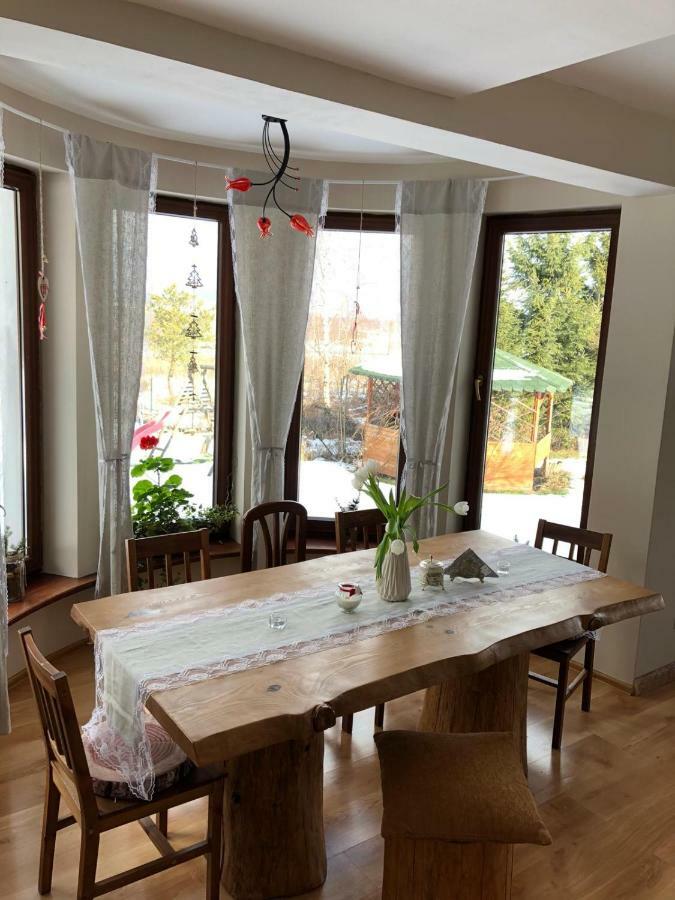 Nibylandia Dom Pod Lasem Nowa Wies Grodziska Kültér fotó